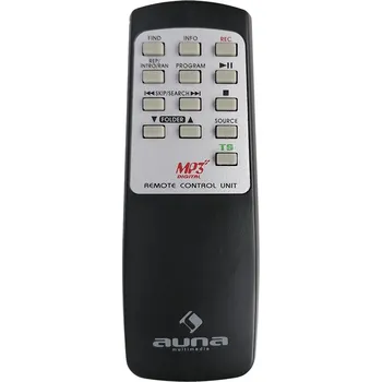 AUNA TC-386 - kompatibilní značkový dálkový ovladač General