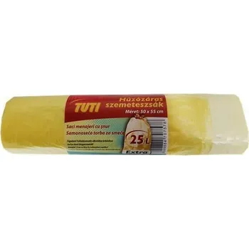 Pytle na odpadky TUTI Pytle na odpadky "Tuti", zatahovací, 25 l, 20 ks