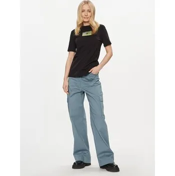 Pánské kalhoty Calvin Klein Jeans Cargo kalhoty Cargo Pant J20J222607 Modrá Regular Fit M