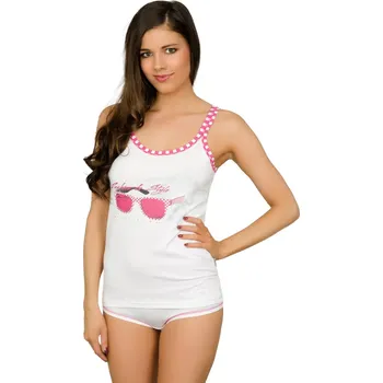 Dívčí košilka 52/1-30G/D180 FABIO Barva: Bílá, Velikost: XS