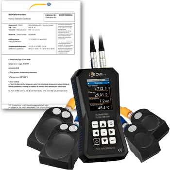 Průtokoměr Průtokoměr PCE-TDS 200 ML, se 4 snímači, jmenovitá šířka DN 50 - 6000, certifikát ISO