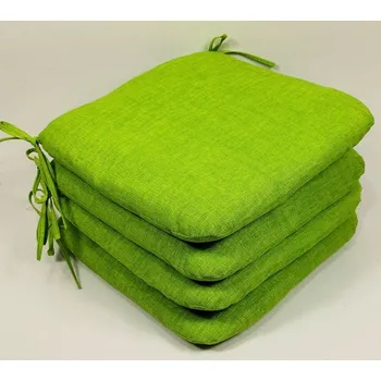 Podsedák Nábytek PEGAS Sedák 40x40 cm látka světle zelený melír - set 4 kusy