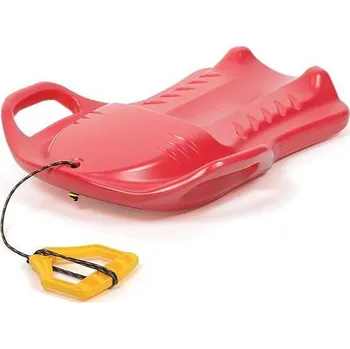Sáně Dětský bob SPORTY červený PROSPERPLAST