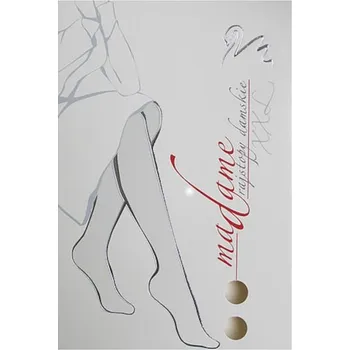 Dámské punčochy Dámské punčochové kalhoty Wola Madame W88009 XXL černá/černá M-164/170