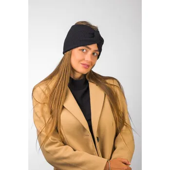 Čelenka VFstyle Pletená čelenka Elegant PLUS černá