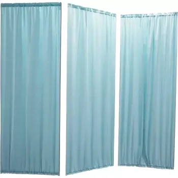 Chov hospodářského zvířete Náhradní závěs k zástěně B, 3-dílný set, modrý