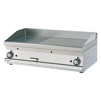 Grilovací deska 100x45 plynová kombinovaná bez podestavby | RM - FTLRT-610G