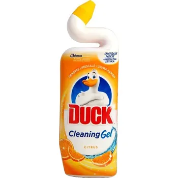 WC čistič Duck 5v1 Citrus Wc tekutý čistič s citrusovou vůní, 750 ml