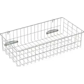 Odpadkový koš PV 765 koš drátěný nerez 48x25x12 cm