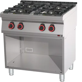 Sporák Sporák plynový 4x hořák s podestavbou | REDFOX - SP 70/80 G