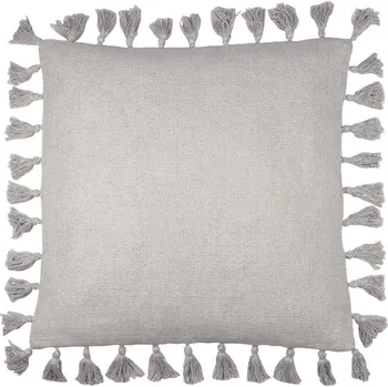 Dekorativní polštářek Šedý ručně vyrobený polštář na sezení Nattiot Josephine ID_937564