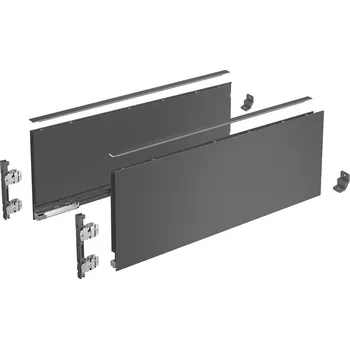 Nábytkové kování HETTICH 9255346 AvanTech You sada bočnic 187/450 antracit (HETTICH 9255346 AvanTech You sada bočnic 187/450 antracit)