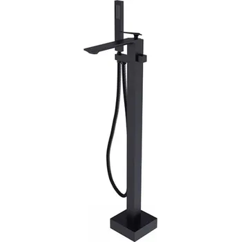 Vodovodní baterie BESCO - Stojánková vanová baterie ASPIRA černá BABWACZ