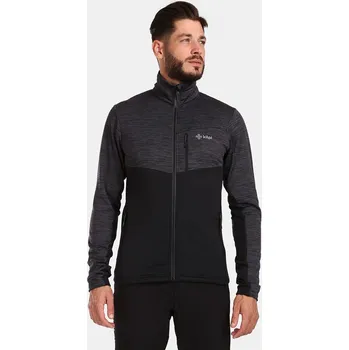 Pánská mikina KILPI ERIN-M ČERNÁ pánská funkční mikina Velikost: XL