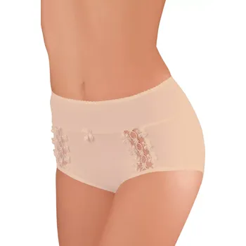 Dámské spodní prádlo Dámské vyšší kalhotky BBL 005 BABELL Barva: tělová, Velikost: M