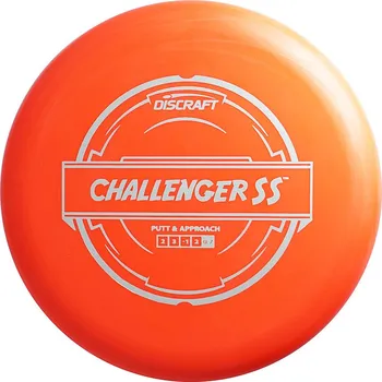 Disc golf Discraft Putter Line Challenger SS 175g Červená/Růžová