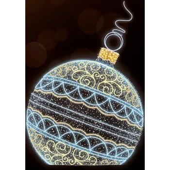 Vánoční osvětlení Polamp POL-2907 - 3D dekorace - Baňka - Ø300cm