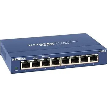 Switch Netgear 8x 10/100/1000 Ethernet Switch