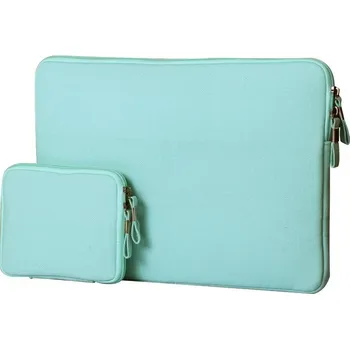 brašna na notebook Pouzdro na notebook 15,4" s malou taškou na příslušenství - Tyrkysová