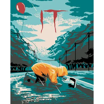 ZUTY Malování podle čísel - GEORGIE A LODIČKA (TO) Rozměr: 40x50 cm, Rámování: bez rámu a bez vypnutí plátna