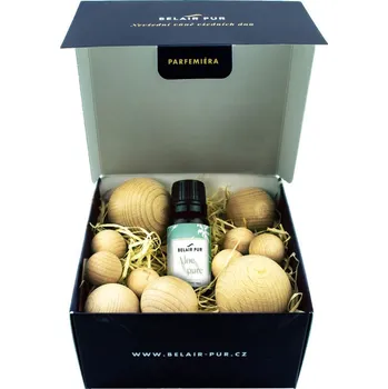 Aroma difuzér Belair Pur VŮNĚ FRESH S DŘEVĚNÝMI KULIČKAMI Aloe pure