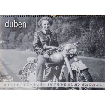 Kalendář Moto kalendář 2024 - Made in Czechoslovakia ( 420x300 )