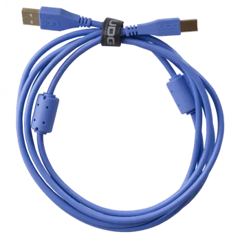 Datový kabel UDG Ultimate Audio Cable USB 2.0 A-B Blue Straight 3m (USB kabel, délka 3m, rovný, modrá barva)