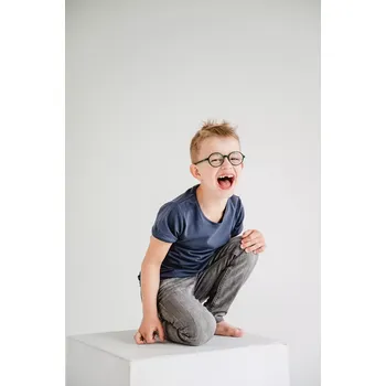 Chlapecké tričko Dětské tričko BASIC tmavě šedé - 1742/98