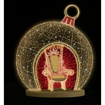 Vánoční osvětlení Polamp POL-2926 - 3D dekorace - Baňka - Ø 400 cm