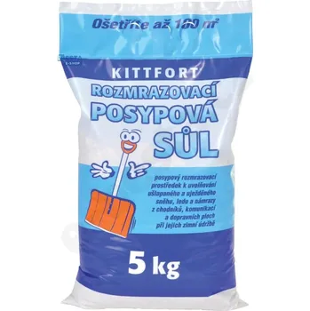 Kittfort Rozmrazovací posypová sůl 5 kg