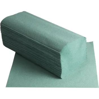 Ručník papírový Z-Z 5000 ks jednovrstvý zelený