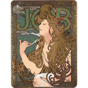 ZUTY Malování podle čísel - „JOB“ – CIGARETOVÉ PAPÍRKY (ALFONS MUCHA) Rozměr: 40x50 cm, Rámování: bez rámu a bez vypnutí plátna