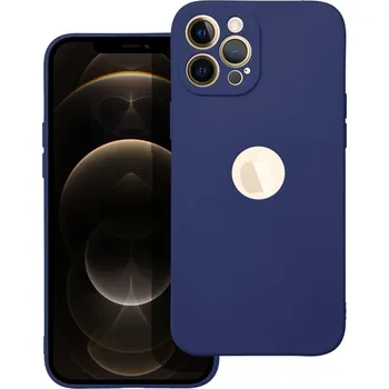 Pouzdro na mobilní telefon OEM Pouzdro Forcell SOFT APPLE IPHONE 12 PRO MAX tmavě modré