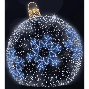 Vánoční osvětlení Polamp POL-1909 - 3D dekorace - Baňka - Ø300cm