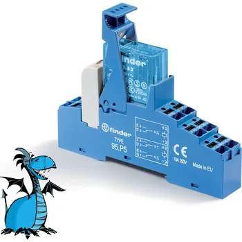 Relé FINDER Vazební člen 48P590240050, 2P/8A, 24V DC 48P590240050
