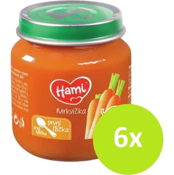 Dětská výživa Hami Mrkvička první lžička 125 g