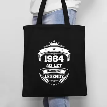 Žertovný předmět 1984 Narození legendy 40 let - taška s potiskem