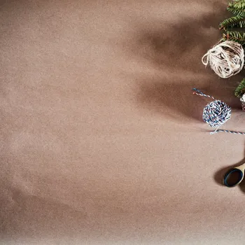 Papír Be Nice EKO Přírodní vánoční balicí papír bez potisku 68 x 98 cm