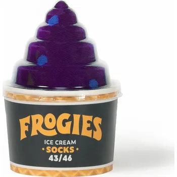 Ponožky Frogies Ice Cream Frogies krémová | fialová 1923115
