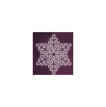 Vánoční světelný řetěz Polamp POL-0038 - 2D dekorace - Vločka - Ø300cm