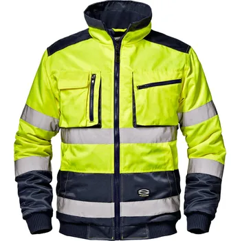 SIR Morgan žlutá pánská reflexní zimní bunda M