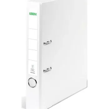 Pořadač pákový A4/5cm polypropylen bílý