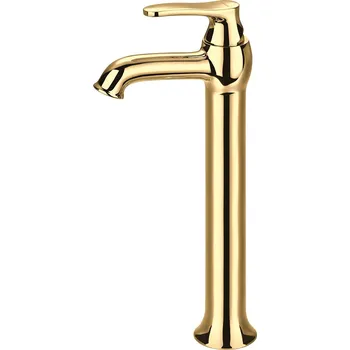 Vodovodní baterie Omnires Art Deco umyvadlová baterie stojící zlatá AD5112GL