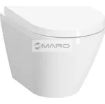 VitrA Integra WC klozet závěsný, Rim-ex compact délka 50 cm, skryté upevnění, bílý, 7040B003-0075