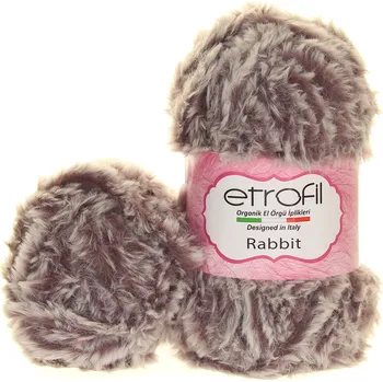 Příze Etrofil Rabbit hnědý melír 70719