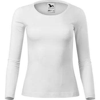 Dámské tričko Malfini Fit-t Ls Dámské triko dlouhý rukáv 169 bílá XXL