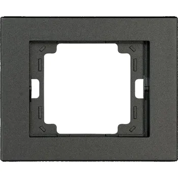 vypínač a zásuvka Abex Rámeček RA-1O - série ONYX barva: antracitová