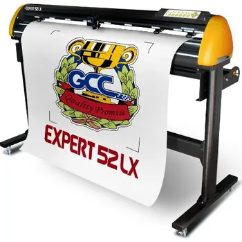Kancelářská technika Řezací plotr GCC Expert II 52 (132 cm) LX s optikou + řezací software GCC GreatCut-S - Se stojanem