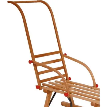 Sáně Drewmax AD310 odstrkovadlo pro vedení saní s opěrkou buk