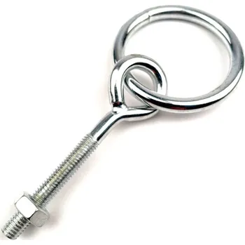 Šroub EU SELECT Oko se závitem a kroužkem Zn M12 M12x120mm